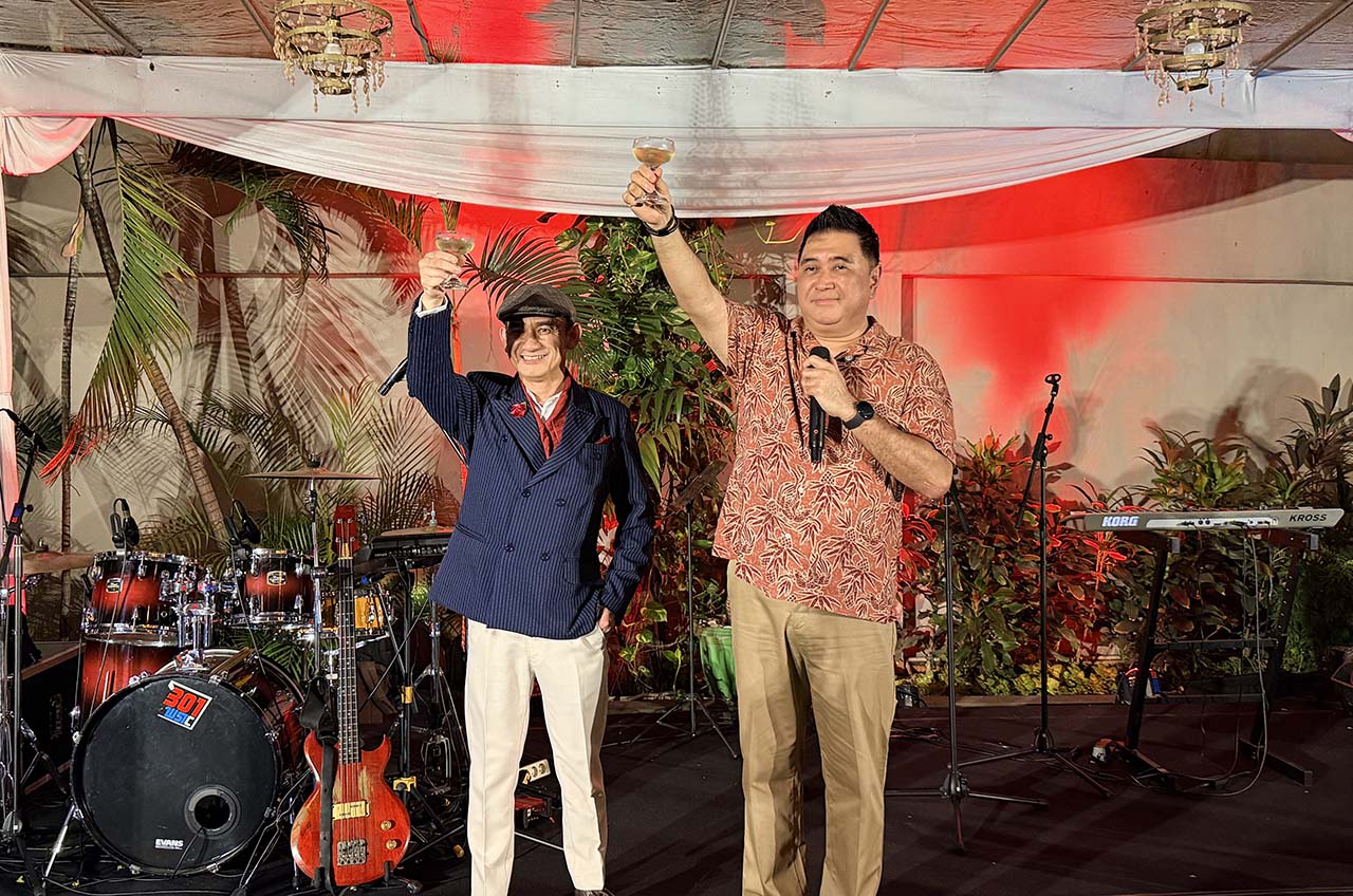 General Manager ARTOTEL Harmoni Jakarta - Arbiter Gerhard bersama COO Artotel Group - Eduard Rudolf Pangkerego