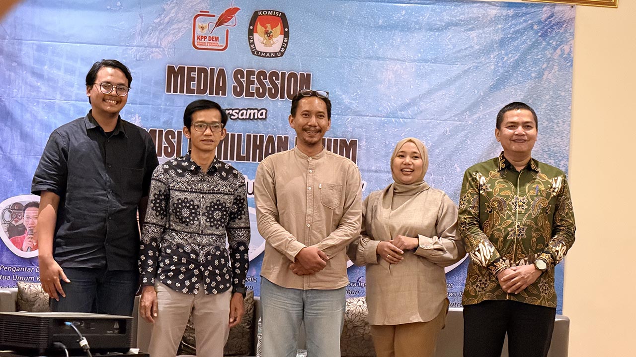 Media Session bersama Komisi Pemilihan Umum (KPU)