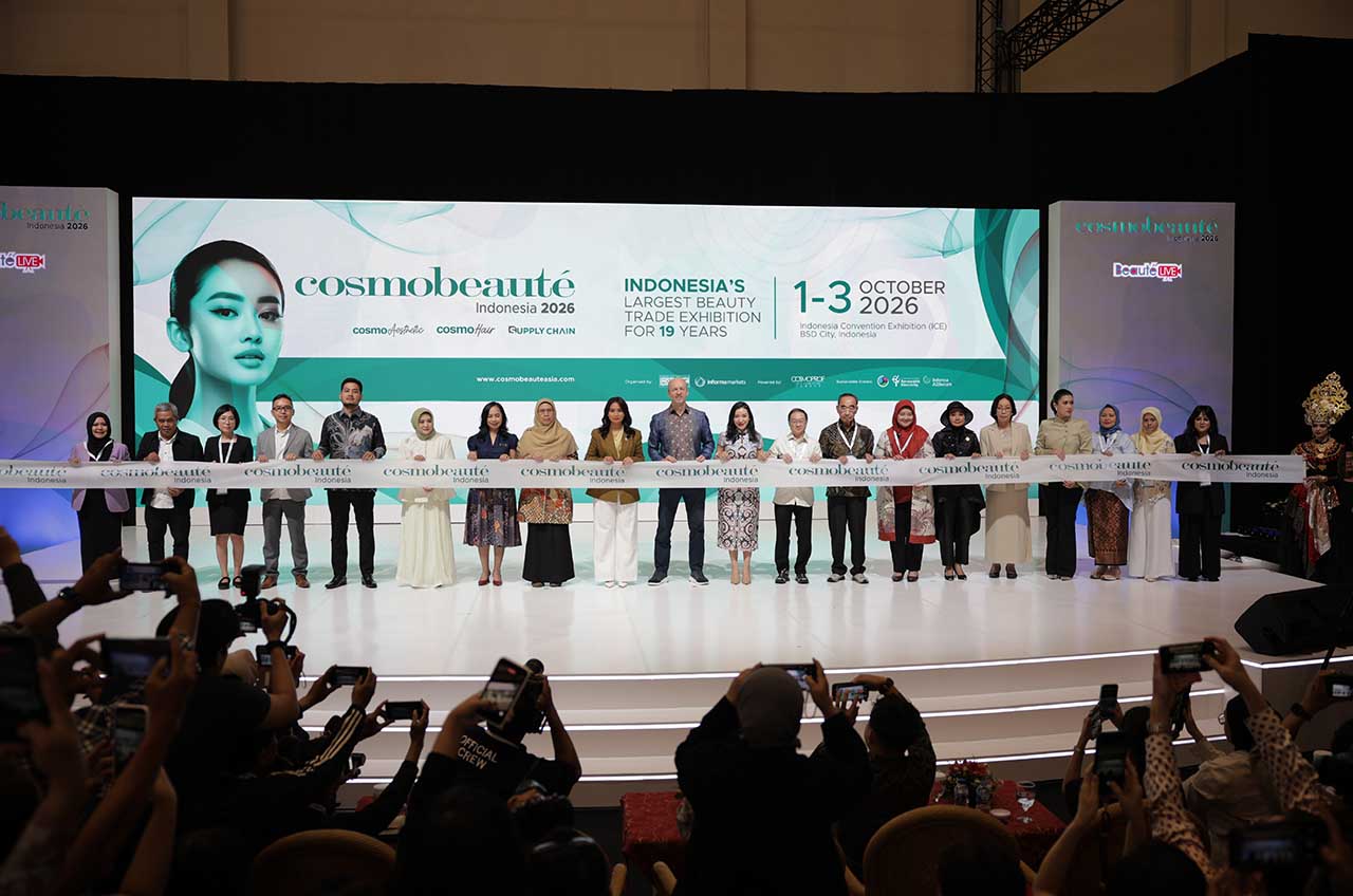 seremoni pembukaan cosmobeauté indonesia 2026